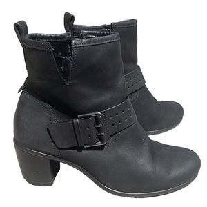 Ecco Leann Leather Ankle Boots size 36